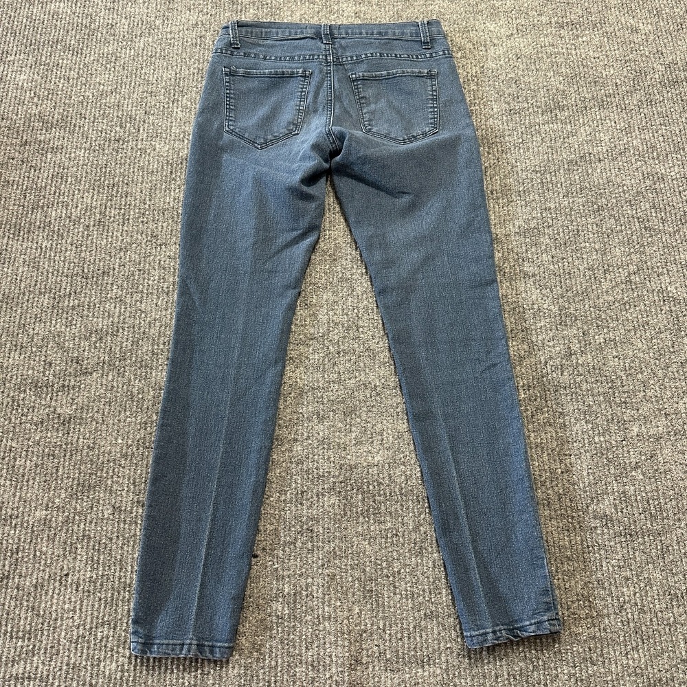 Forever 21 Womens Skinny Jeans Size 27 Blue Denim Cotton Stretch Low Rise - Picture 8 of 9